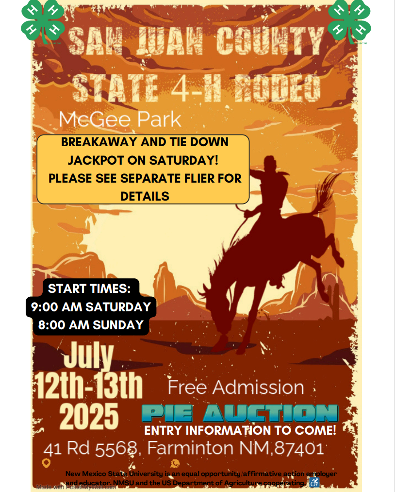 SJ County State 4-H Rodeo